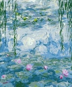 Water Lilies Nympheas Claude Monet - Landscape Paint By Number