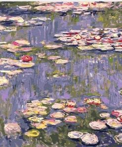Water Lilies Pond Claude Monet - Landscape Paint By Number