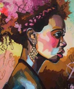 Young African Woman - People Paint By Number