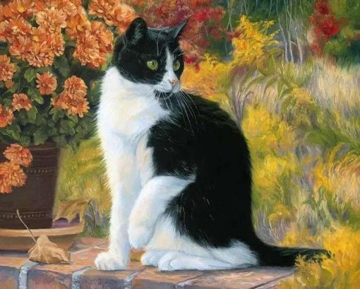 Cat Animals Picture Art - DIY Paint By Numbers - Numeral Paint