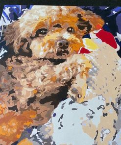 customized dog painting