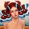 Butterfly Woman paint by numbers