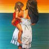 mother-and-daughter-in-the-beach-paint-by-numbers