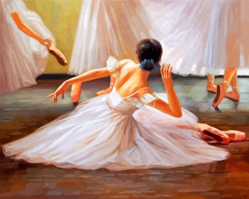 Ballet Dancer Paint by numbers