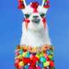 Stylish Llama Paint by numbers