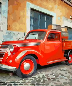 red-truck-paint-by-numbers