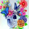 floral-skull-paint-by-numbers