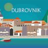 Croatia Dubrovnik Paint by numbers