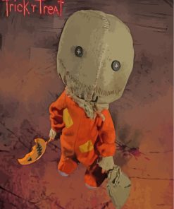 Little Sam Trick r Treat Paint by numbers